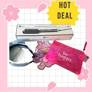 Glam Hair Straightening Comb bundle